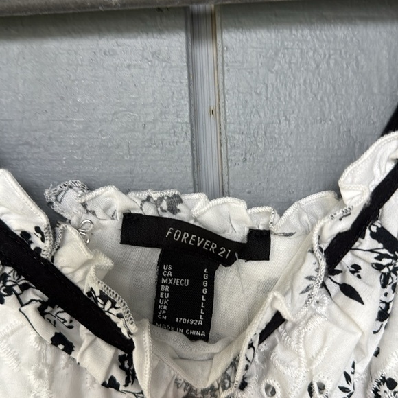 NWT Floral Maxi Dress Size L Forever 22 - Picture 5 of 9